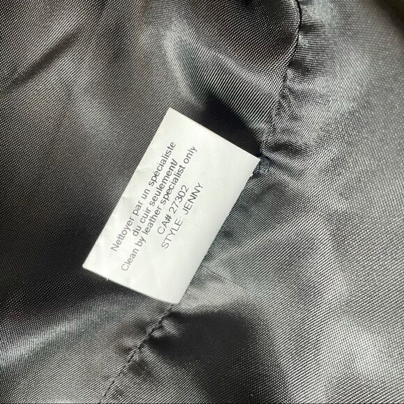 Mackage Jenny leather bomber  jacket - Picture 11 of 16